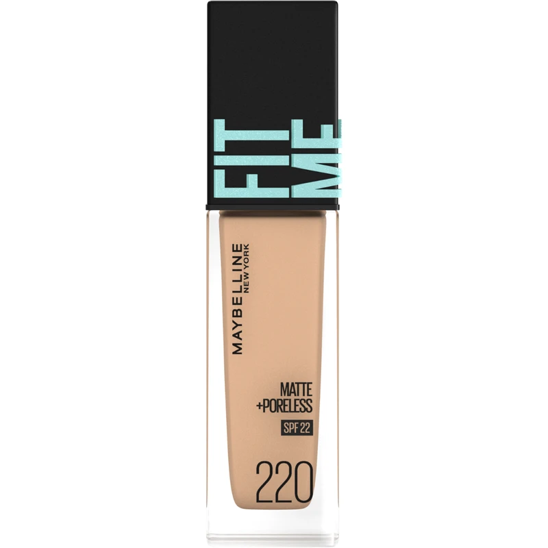 Maybelline Fit Me! Matte + Poreless Foundation - 220 Natural Beige 30ml - Image 2