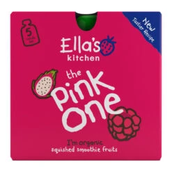 Ella's Kitchen The Pink One Smoothie 6 Month+ 90g X 5 Packs
