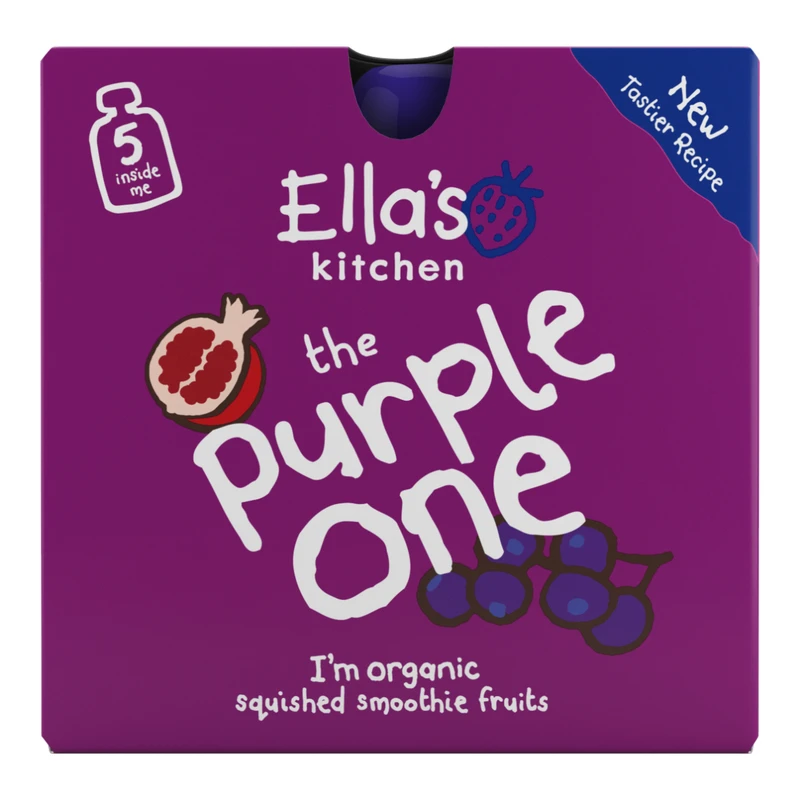 Ella's Kitchen The Purple One Smoothie 90g X 5 Packs