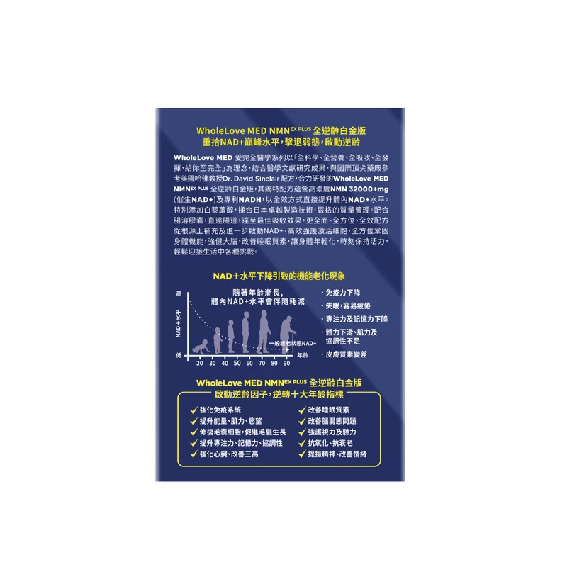 WholeLove MED NMN Ex Plus 70pcs - Image 3