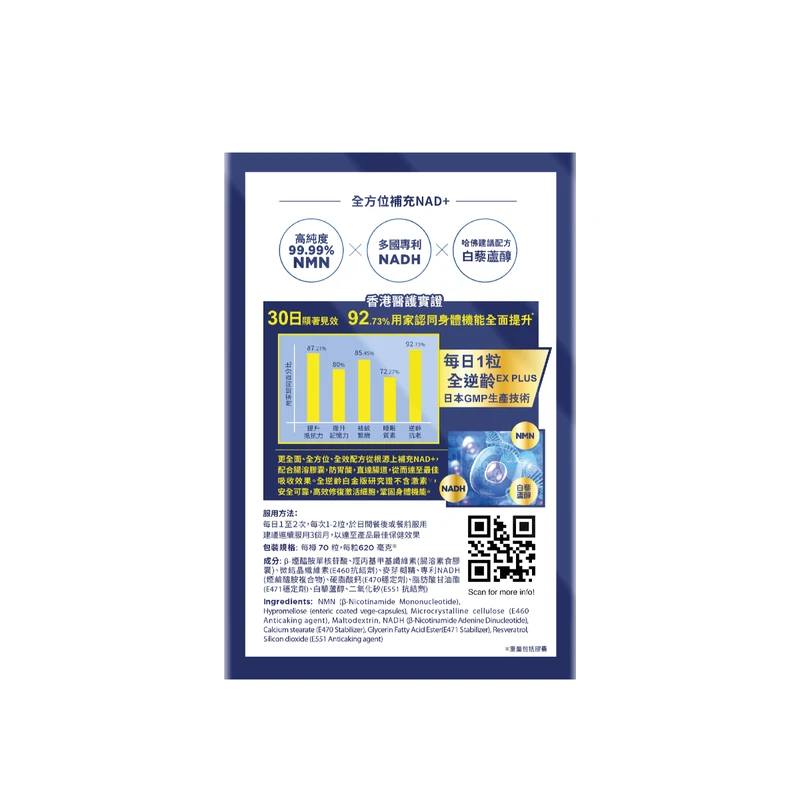 WholeLove MED NMN Ex Plus 70pcs - Image 4