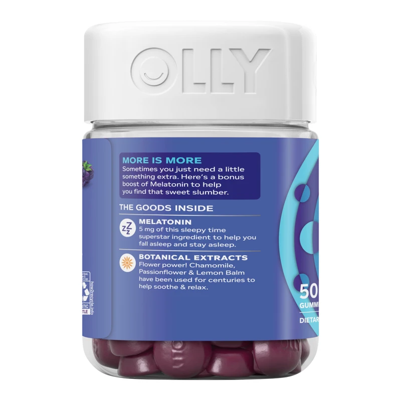 Olly Extra Strength Sleep Gummy Supplemet 50pcs - Image 5