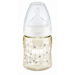 NUK Pch PPSU Bottle With Silicon Teat (0-6 Months) (Random Color) 150ml