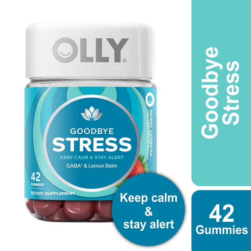 OLLY Goodbye Stress Gummy Supplements 42pcs - Image 2