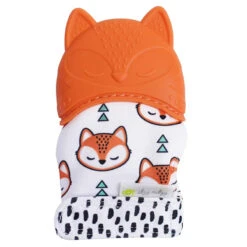 ITZY RITZY Teething Mitt Fox 1pc