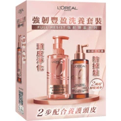 L'Oreal Paris Full Resist Set (Spray 90ml + Shampoo 440ml)