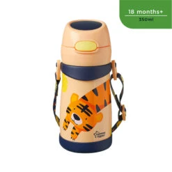 Tommee Tippee Stainless Steel Weighted Straw Tumbler - 350ml